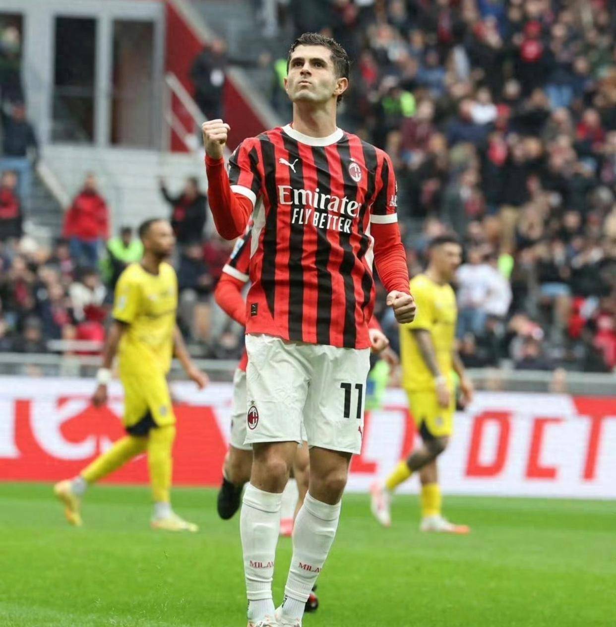 包含AC米兰在比赛中做到游刃有余，赢得胜利的词条